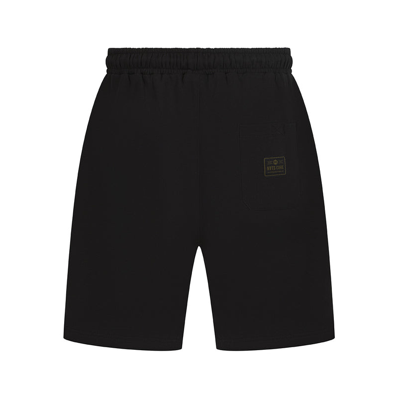 Core Black Jogger Shorts
