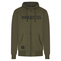 Core Green Zip Hoody