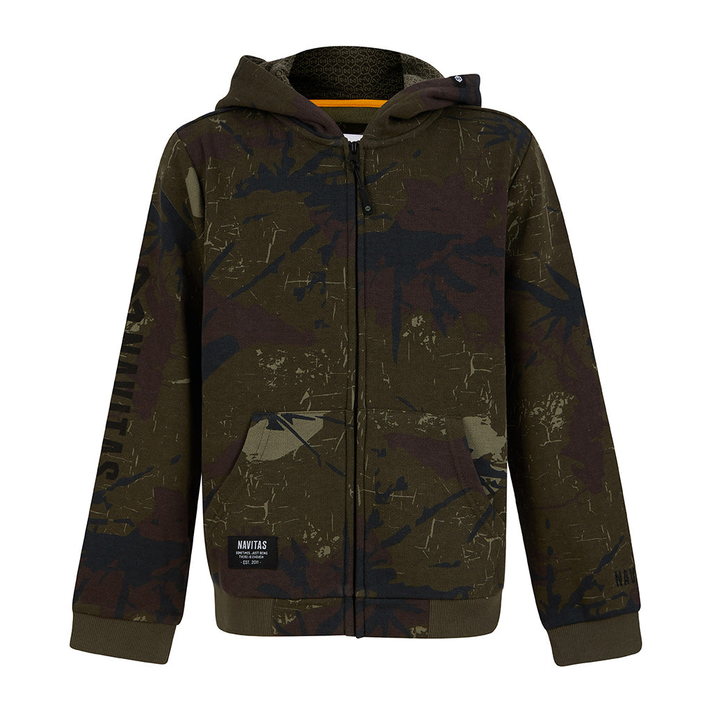 Identity Camo Kids Zip Hoody