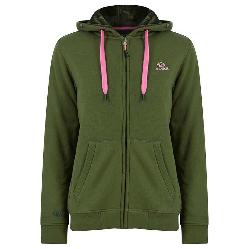 Womens Sherpa Zip Hoody
