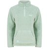 Womens Sherpa Pullover Light Green