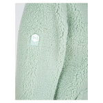 Womens Sherpa Pullover Light Green