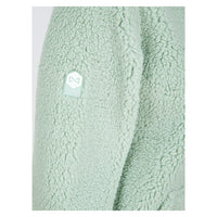 Womens Sherpa Pullover Light Green