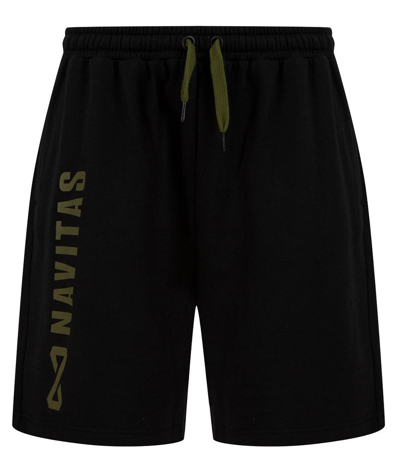 Core Black Jogger Shorts