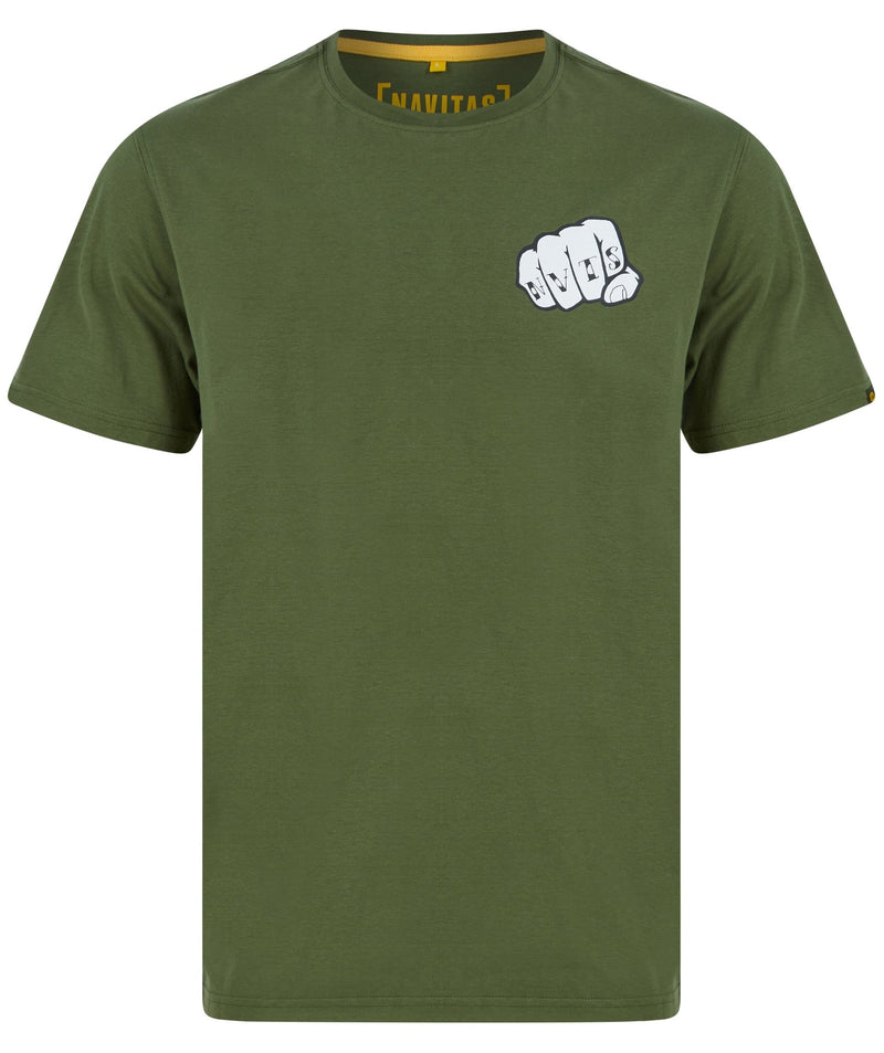 Knuckles Green T-Shirt - Navitas Outdoors