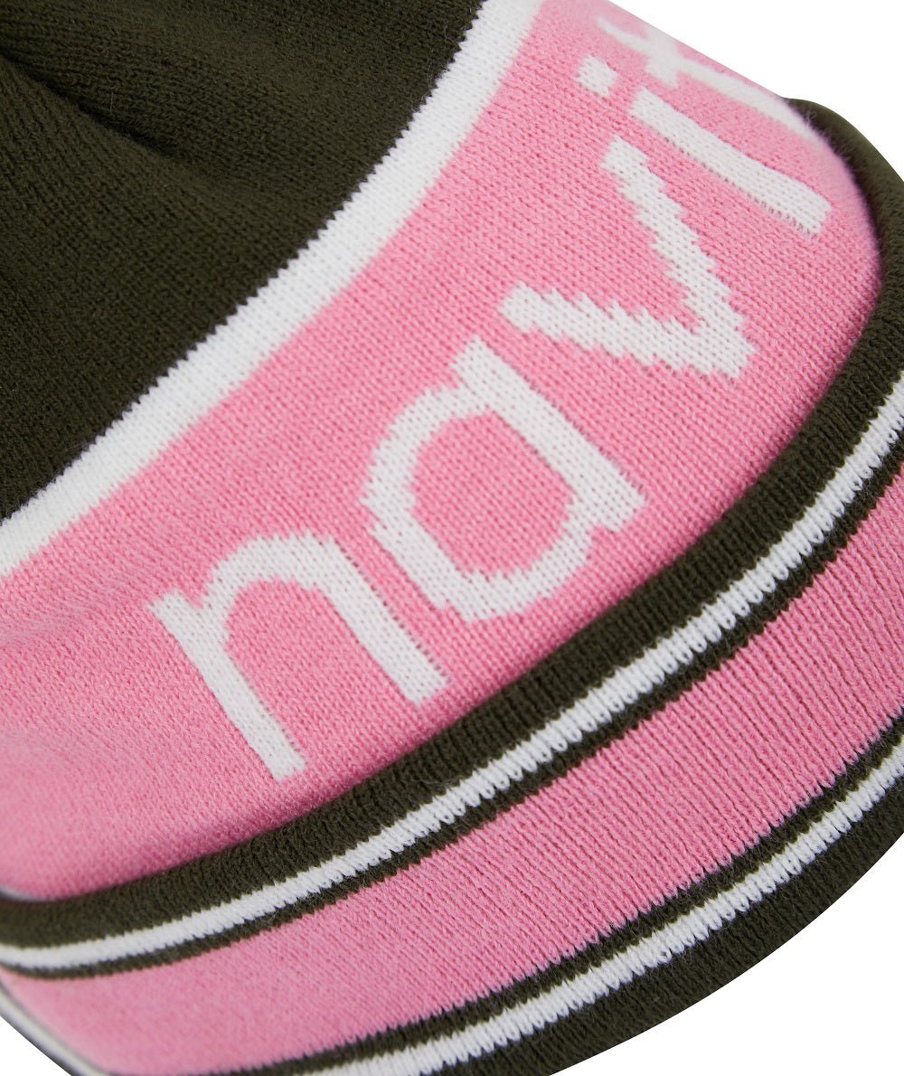 Women's fleece lined bobble hat hotsell