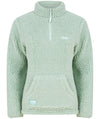 Womens Sherpa Pullover Light Green - Navitas Outdoors