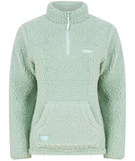 Womens Sherpa Pullover Light Green - Navitas Outdoors