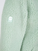 Womens Sherpa Pullover Light Green - Navitas Outdoors